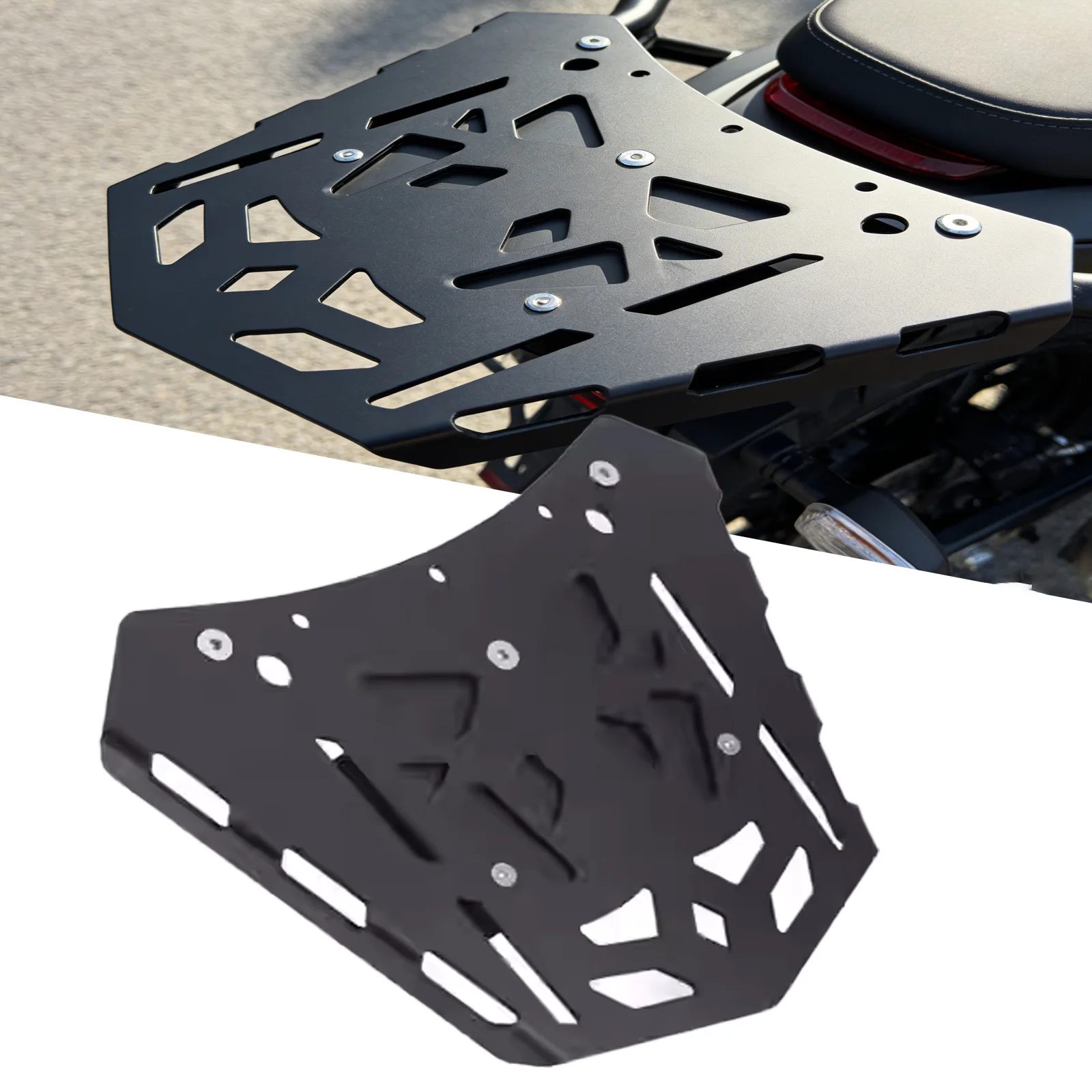 

Для мотоциклов Yamaha Tracer 9GT Tracer 900 GT 2021-2022-2023-2024 2025: Задний багажник-крепление, держатель, кронштейн