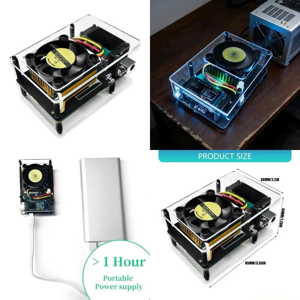 Low Noise 500G Computing Power Open Source Miner with Heat Dissipation Modular