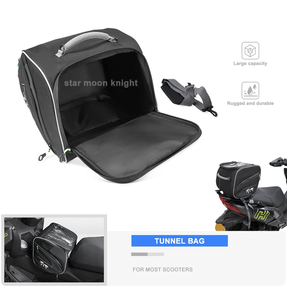 

Motorcycle Rear Seat Bags 26L Storage Tunnel Bag For Honda ADV150 ADV160 350 PCX 125 150 160 NMAX125 150 155 For SUZUKI