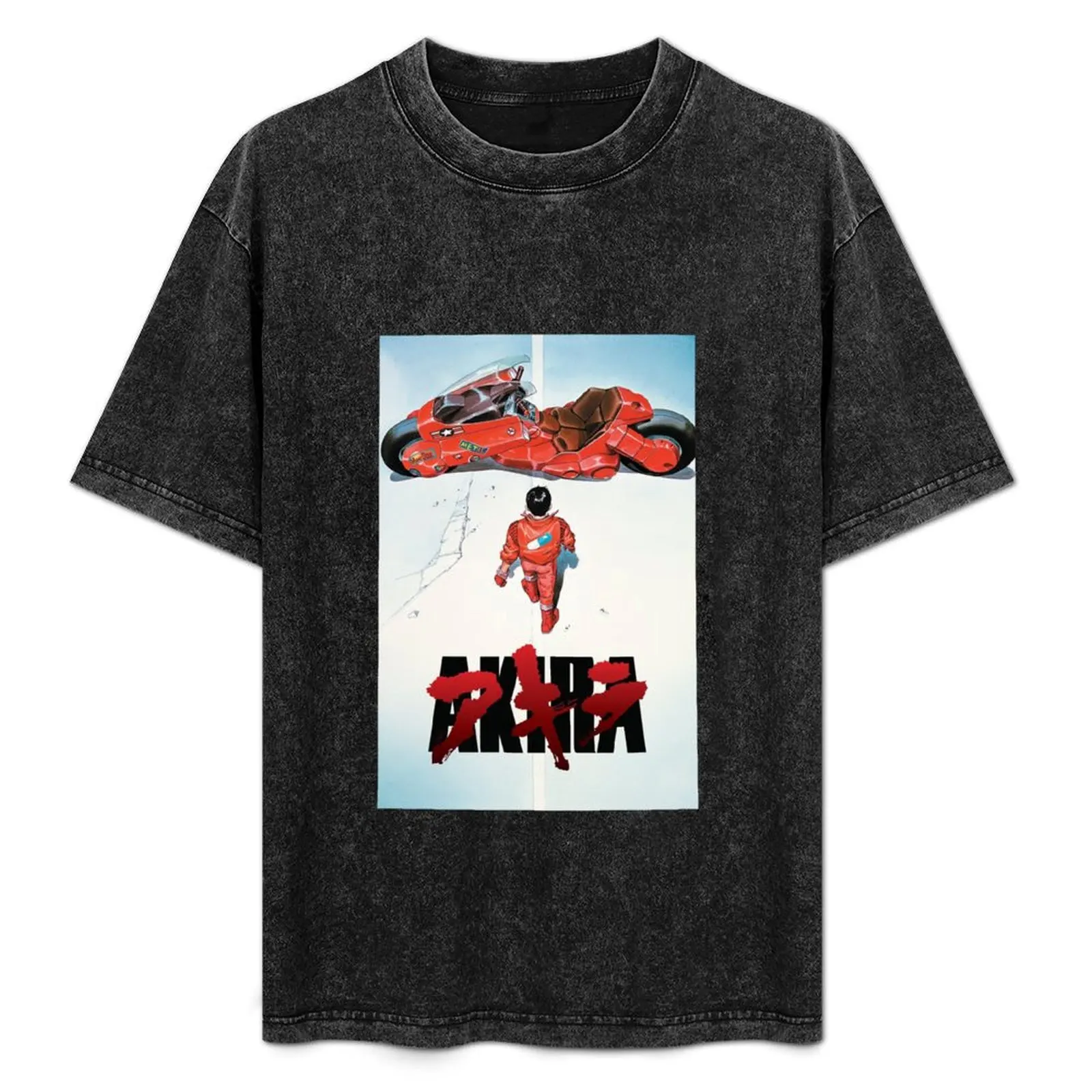 

Akira Movie Poster T-Shirt t shirt for man 100 percent cotton t shirts with prints cotton tshirt 100% anime tshirt T-Shirt