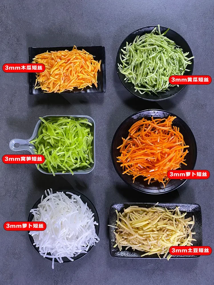Cortador comercial de vegetais em cubos, artefato de corte em cubos de rabanete, triturador de batata, corte multifuncional automático de cenoura elétrica
