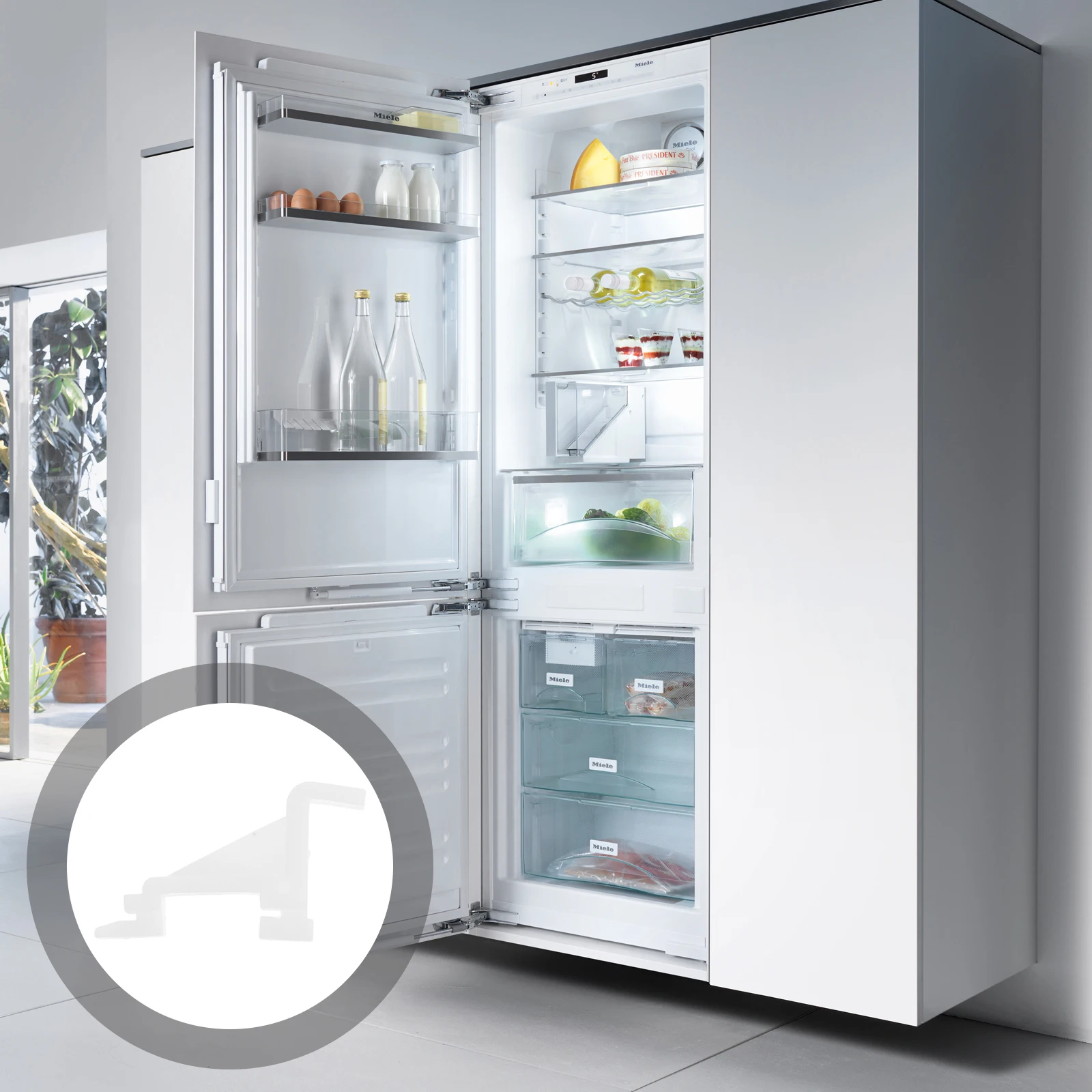 

20 Pcs Refrigerator Plastic Shelf Freezer Cooler Support Brackets Sturdy Divider Heavy Duty Storage Bracket For Commercial