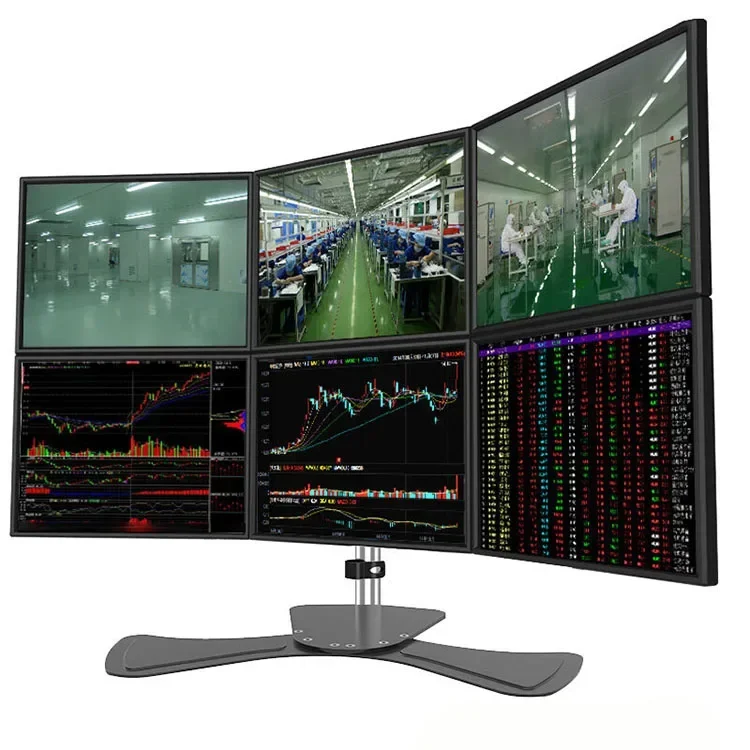 Six Monitor  Arm  Computer Accessories Monitor Mount Stand