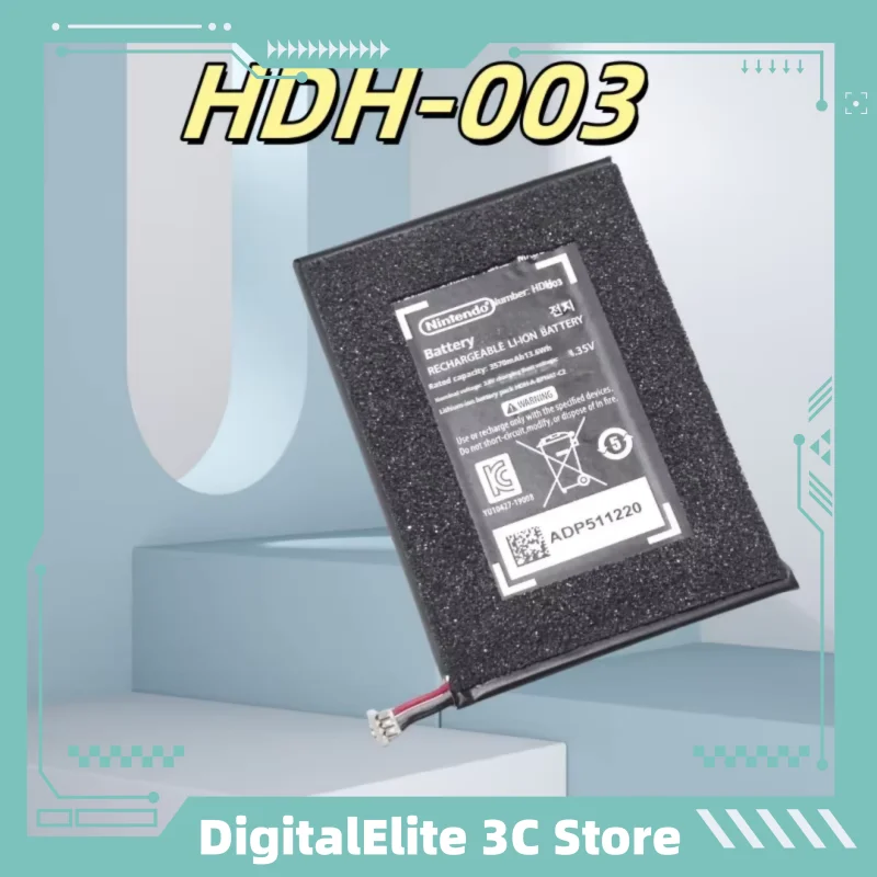 

Original Ns Lite Host Repair Parts Built-In Charging Lithium Battery Group Hdh-003 Gaming Console Accessory Consumer Electronics