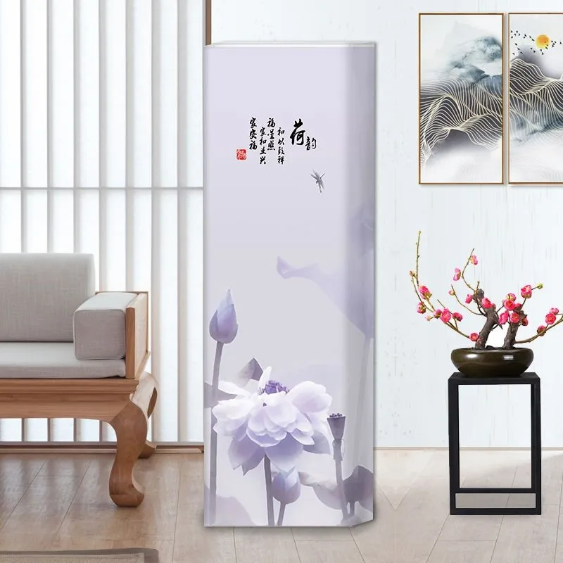 Vertical Air Conditioning Cover Cabinet Style Air Conditioning Cover Fabric Home All Inclusive Air Conditioning Dust Cover ZF310