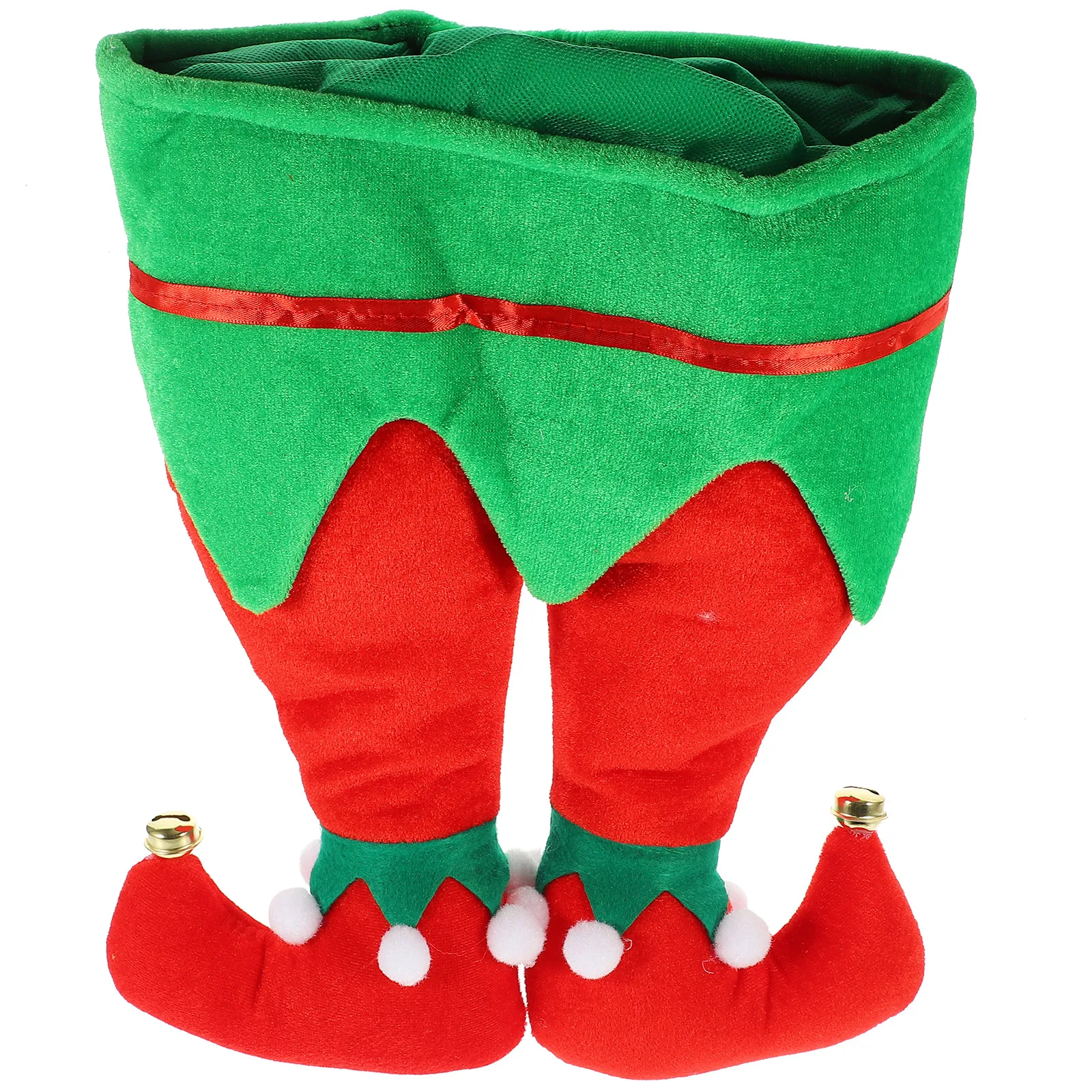 

to Weave Santa Hat Elder Merry Polyester Plus Flannel Christmas Cap Novelty Headwear