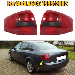 For Audi A6 C5 1999 2000 2001 2002 Rear Tail Light Stop Brake Lamp NO Bulbs Taillight Housing Reverse Lampshade Car Accessories