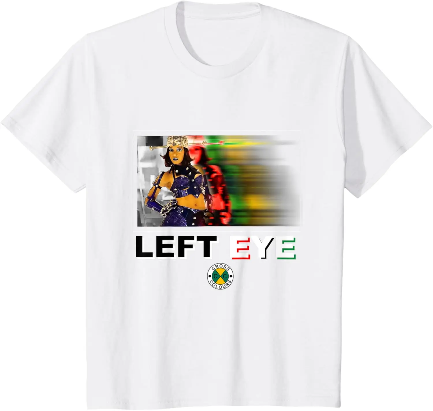 ROCK BANDLisa Left Eye Lopes Matrix Edition | 1990's Vintage Legends T-ShirtHip - Hop