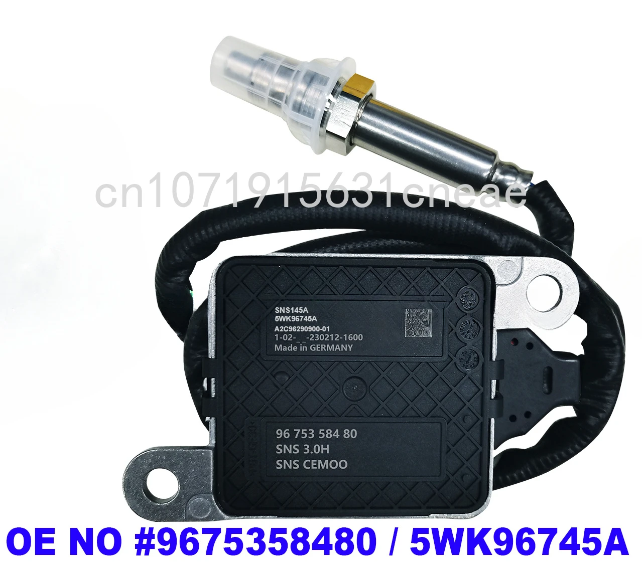 

5WK96745A 9675358480 Датчик азота и кислорода NOX для PEUGEOT для VAUXHALL для Citroen C3 C4 DSOR PEUGEO008 308 3008 508