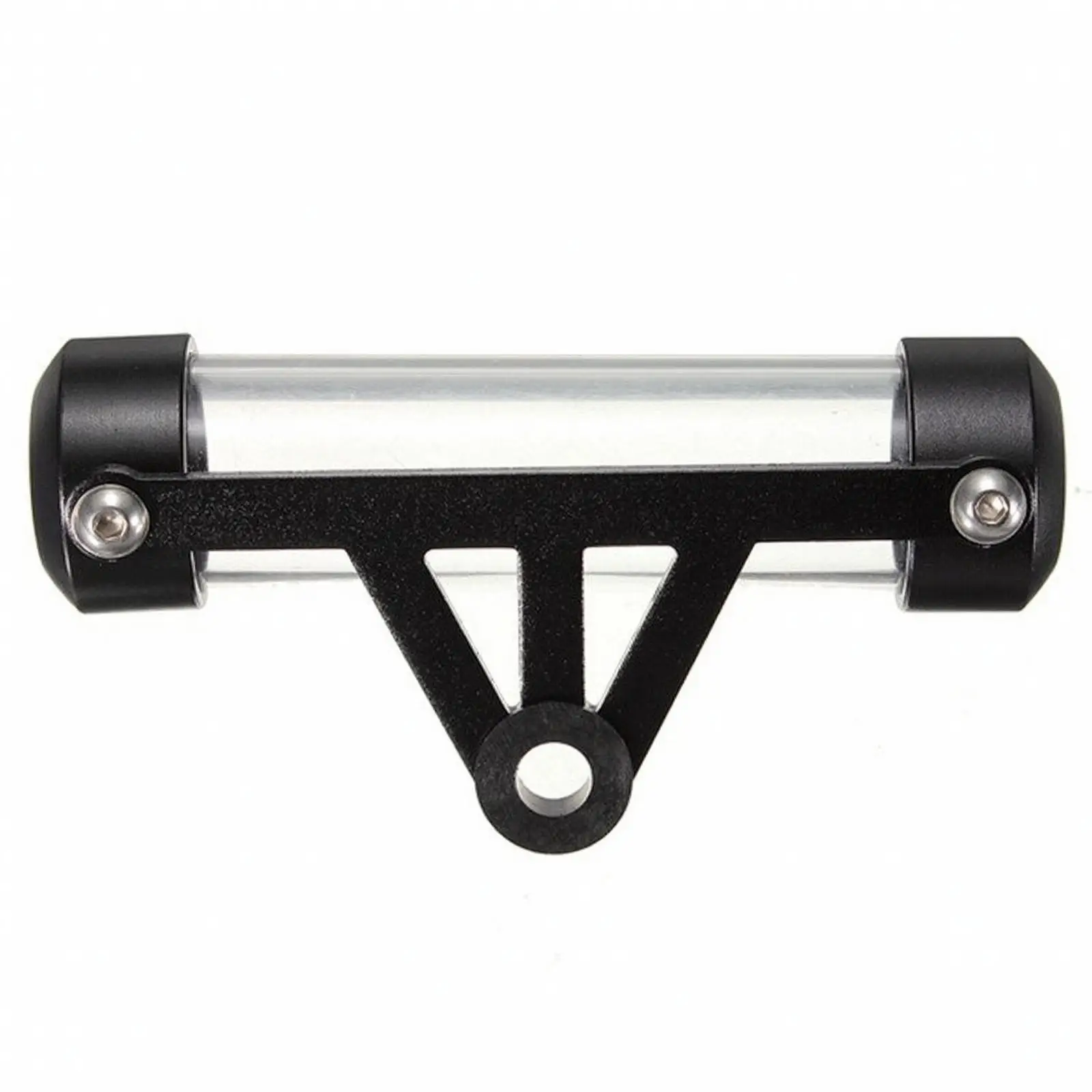 Waterproof License Plate Document Tube for Motorcycle Aluminum Holder with Screw Fastened Bracket for Bike