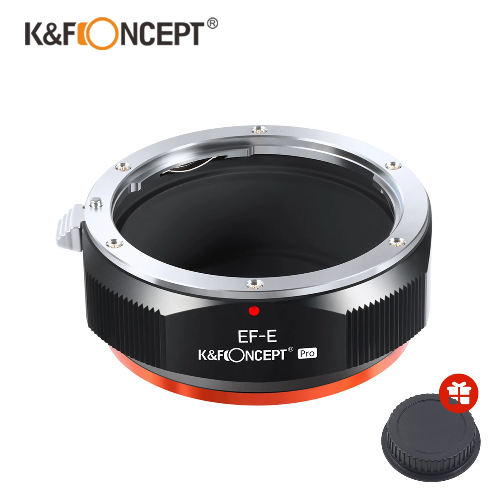 K&F Concept EF-E PRO for Canon EOS EF mount lens to Sony NEX 6 5R 5T A5000 A5100 A6300 A6400 A6500 A7II A7R A73 A9 Lens Adapter