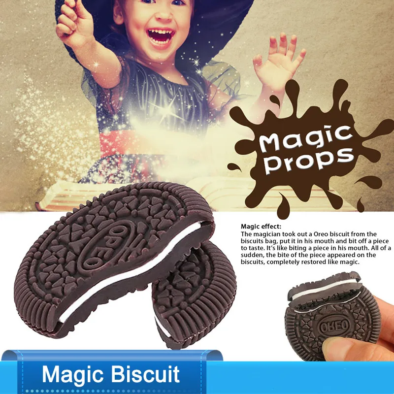 Funny Magic Oreo Gifts For Children Birthday Party Magic Show Props Kids Favorite Prize Prank Toys Party Favors