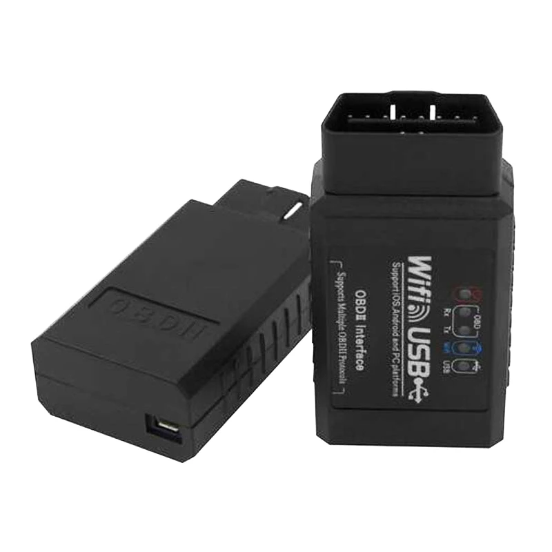 ELM327 WIFI USB Car OBD2 Scanner Code Reader For CAN KWP2000 For Benz Ford Mazda Toyota Nissan OBDII EOBD Auto Diagnostic Tool