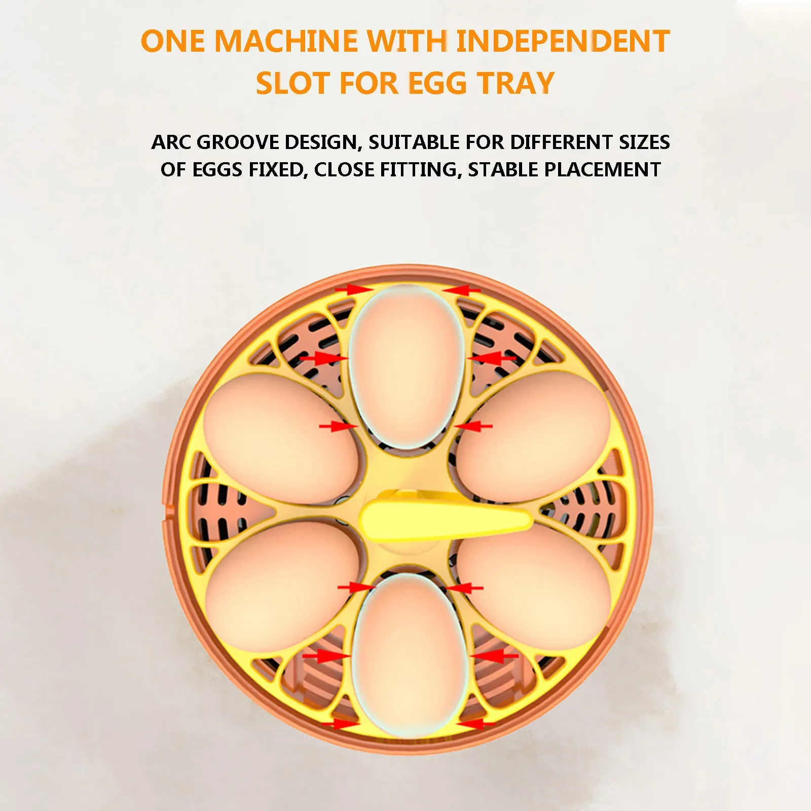 Mini Brooder 6 Egg Incubator Digital Hatching Egg Manual Automatic Gashapon Temperature Machine For Chicken Duck Bird Pigeon
