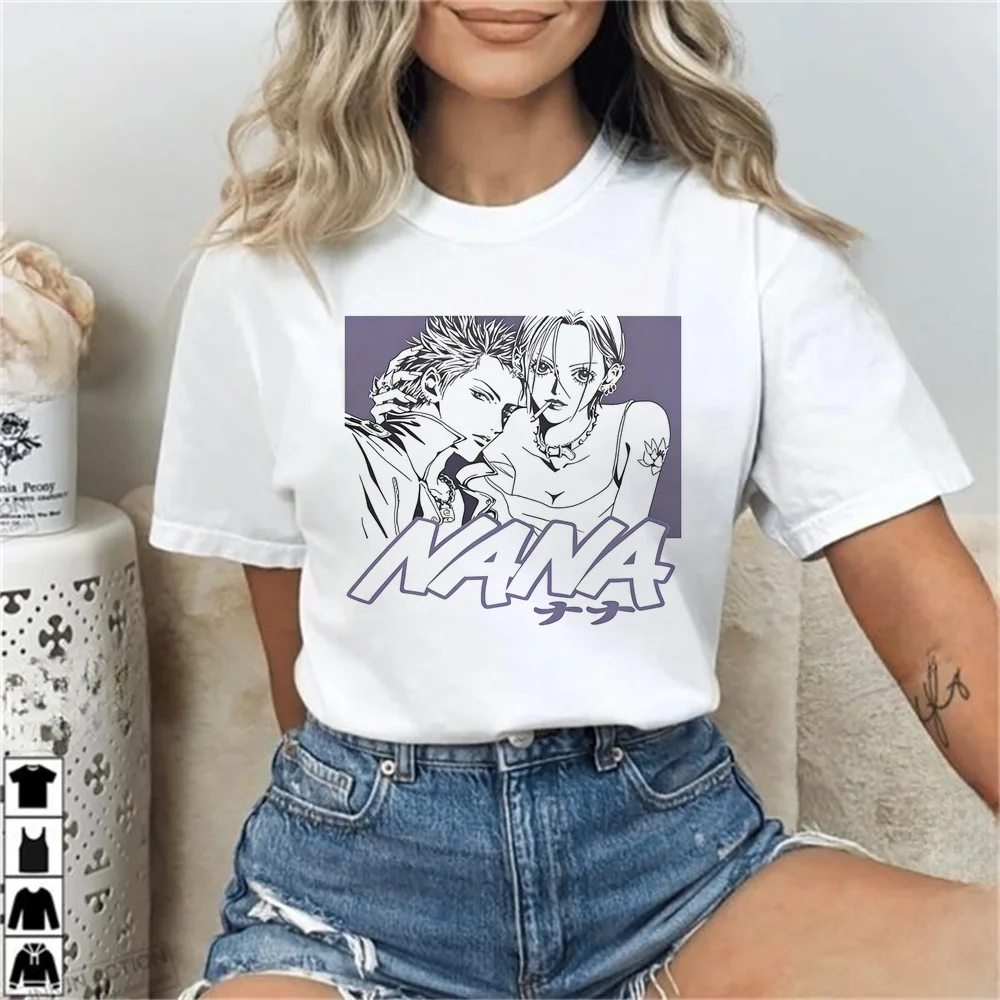 Nana t-shirt teen emo clearance sales 80s scene  aesthetic t shirt clearance sales 80s party japan funny