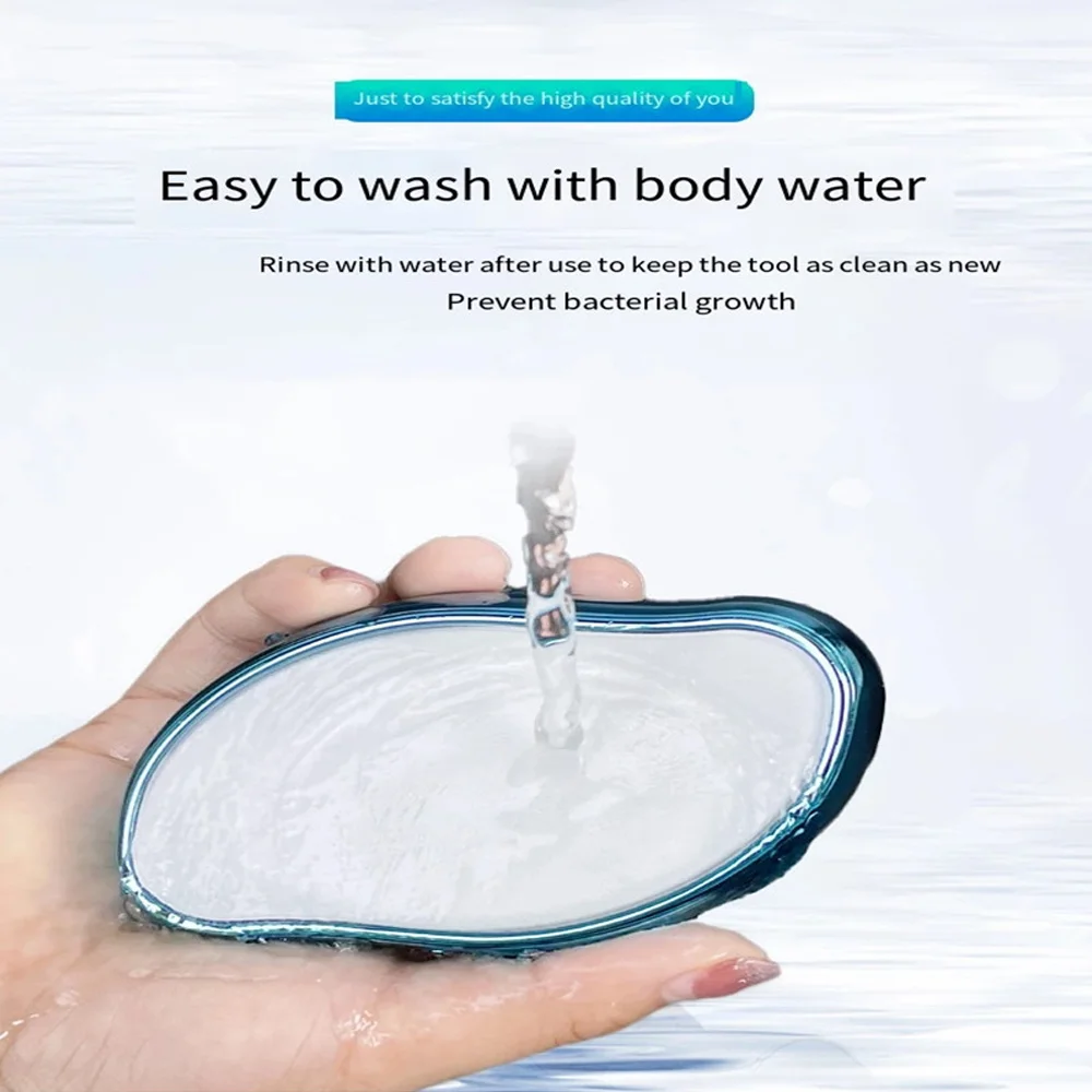 Painless physical hair removal manual crystal safe and easy to clean reusable beauty hair removal device