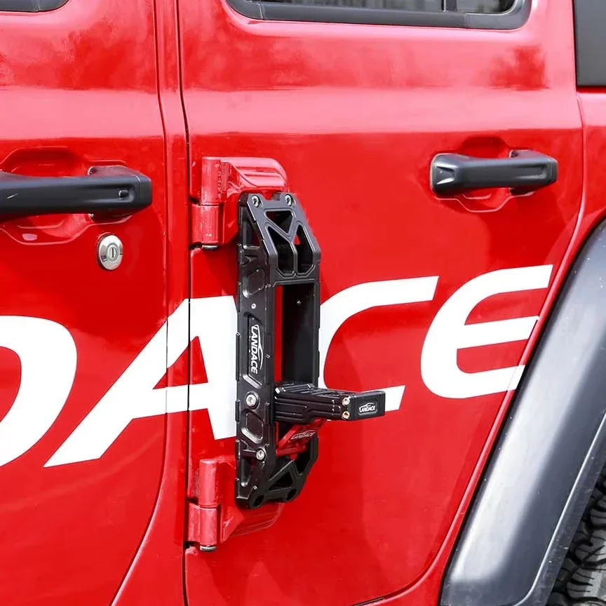 

CNC Mechanical Off-road Auto Exterior Accessories Hinge Front Foot Peg Rest Pedal Side Steps Car Door Pedals