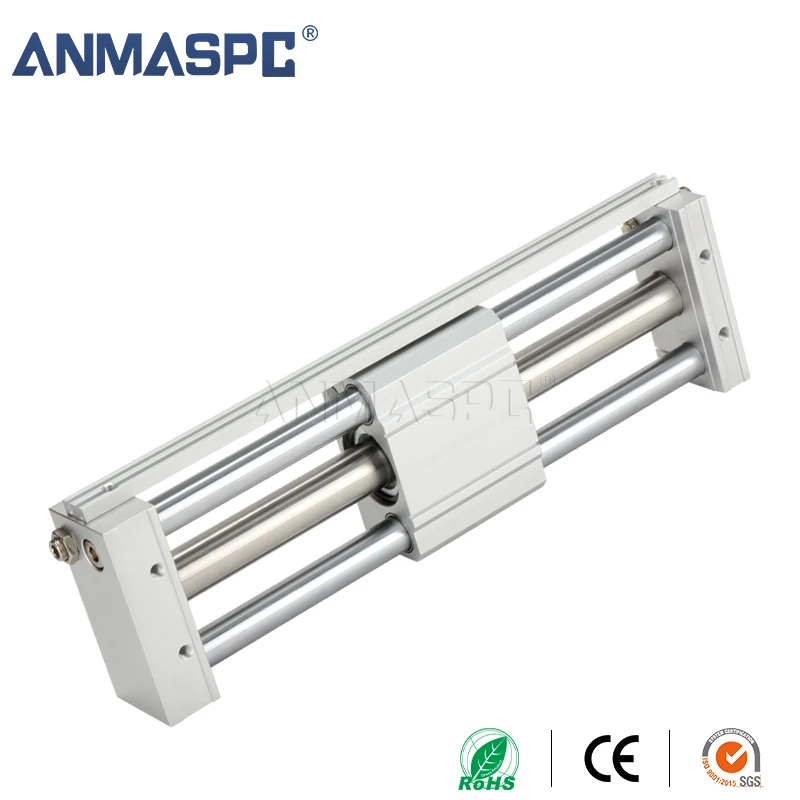 Anmaspc العلامة التجارية مصنع توريد المغناطيسي زوجين Rodless اسطوانة CY1S40 CY1S25 CY1S20 اسطوانة هوائية