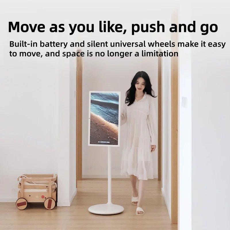 آلة الإعلان المتكاملة لشاشة الترفيه المنزلية المتنقلة هي ملحقات وأجزاء أجهزة الكمبيوتر اللوحية مقاس 21.5 بوصة #4