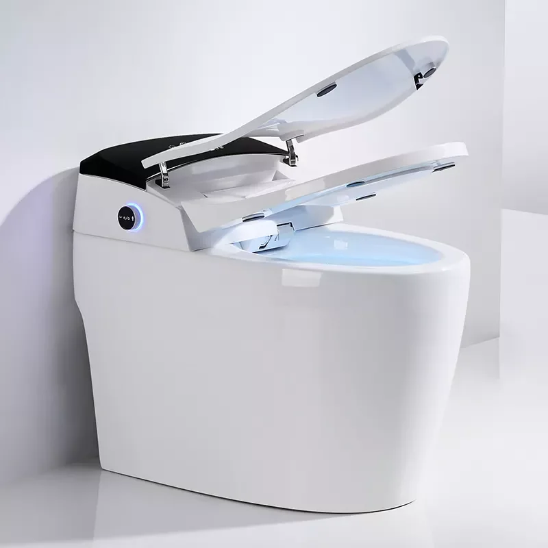 

P-Trap Short Size Tankless Buy Korean Ceramic Intelligent Auto Washing Automatic Water Spray Smart Toilet