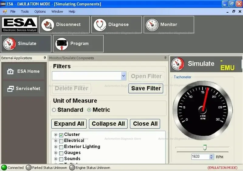 ESA Electronic Service Analyst 5.7+keygen+SW 02.2024 Flash Files+UserType Change Tool for Paccar