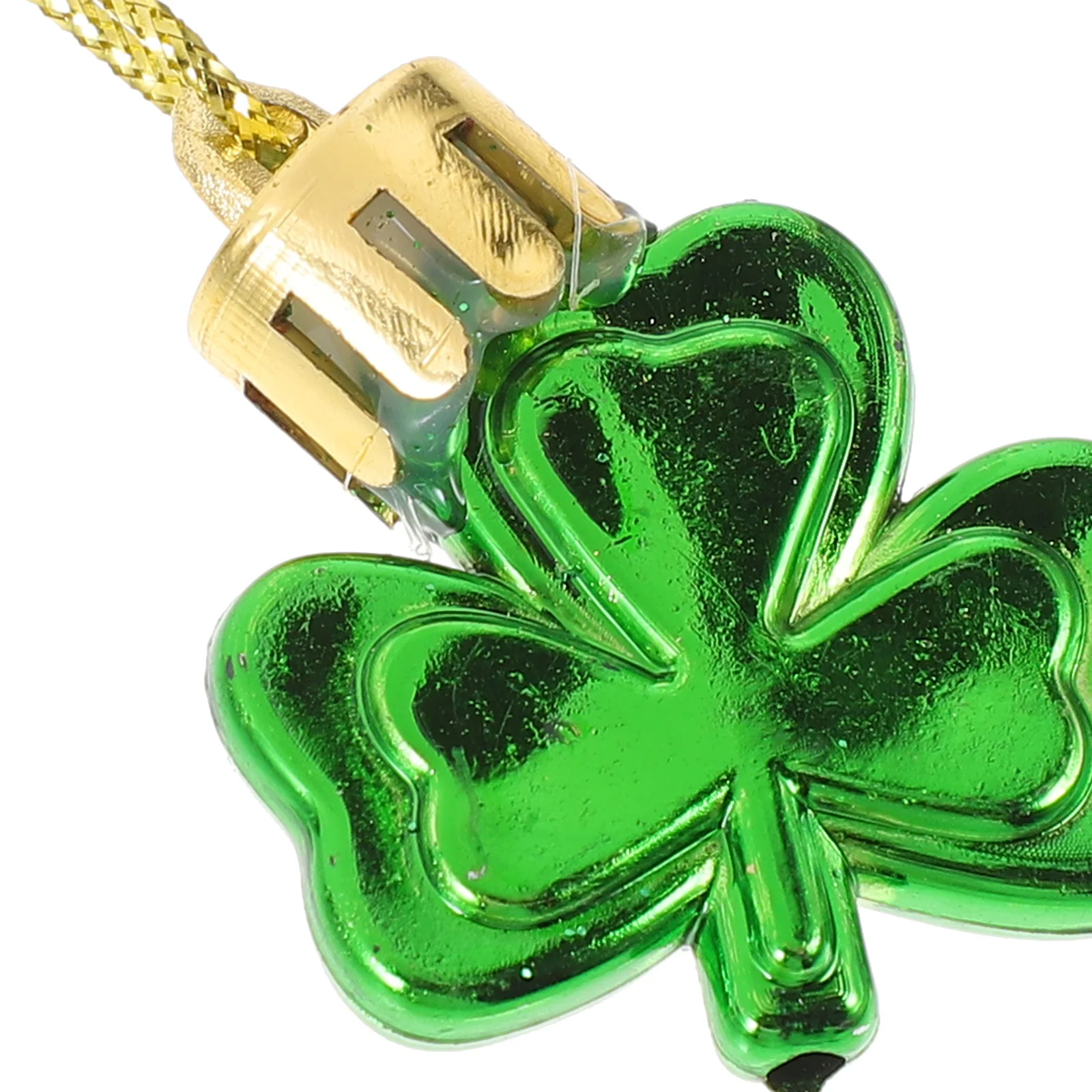 

15Pcs St Patrick's Day Shamrocks Hanging Decor Clover Ornaments Lightweight Party Scene Decoration Shamrock Ornament