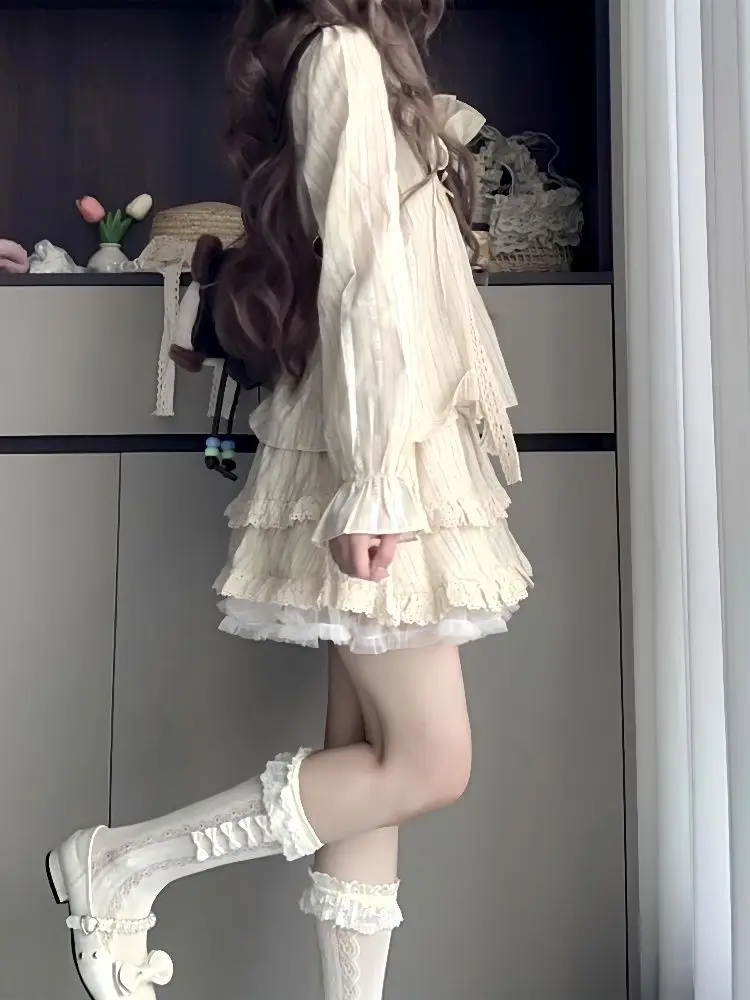 

Рубашки с длинным рукавом, женские повседневные полосатые топы в корейском стиле с отложным воротником, элегантная женская осенняя шикарная одежда, удобная