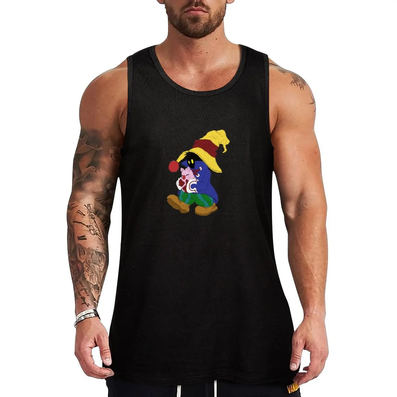 Cuddles with Vivi from FF9 Tank Top Men's gym t-shirt Man summer clothes sleeveless jackets Men's summer clothes 2025