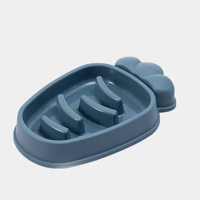 New Washable Anti-choking Dog Bowl Slow Feeder Round Pet Bowl Slow Feeder