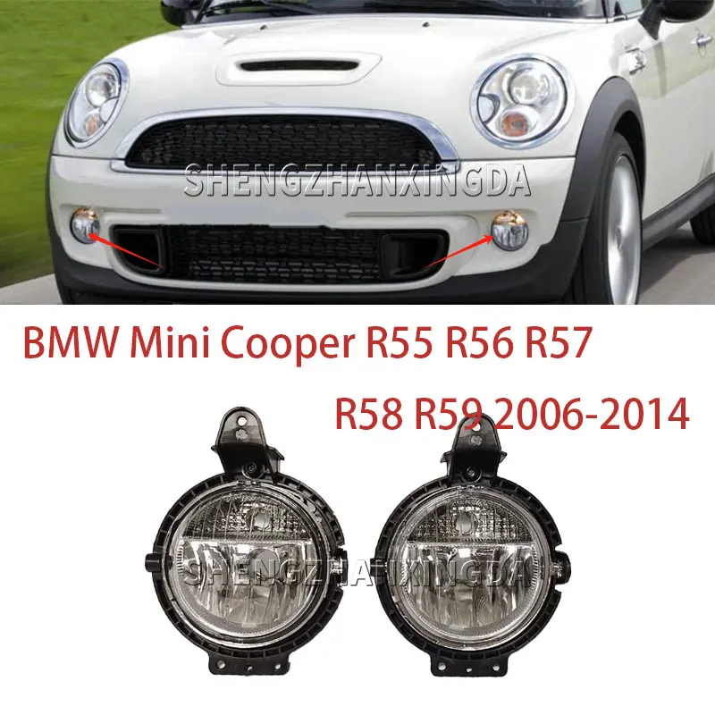 ls Suitable For-Bmw Mini Cooper R55 R56 R57 R58 R59 2006-2014 Front Bumper Fog Light Driving Light 63172751295