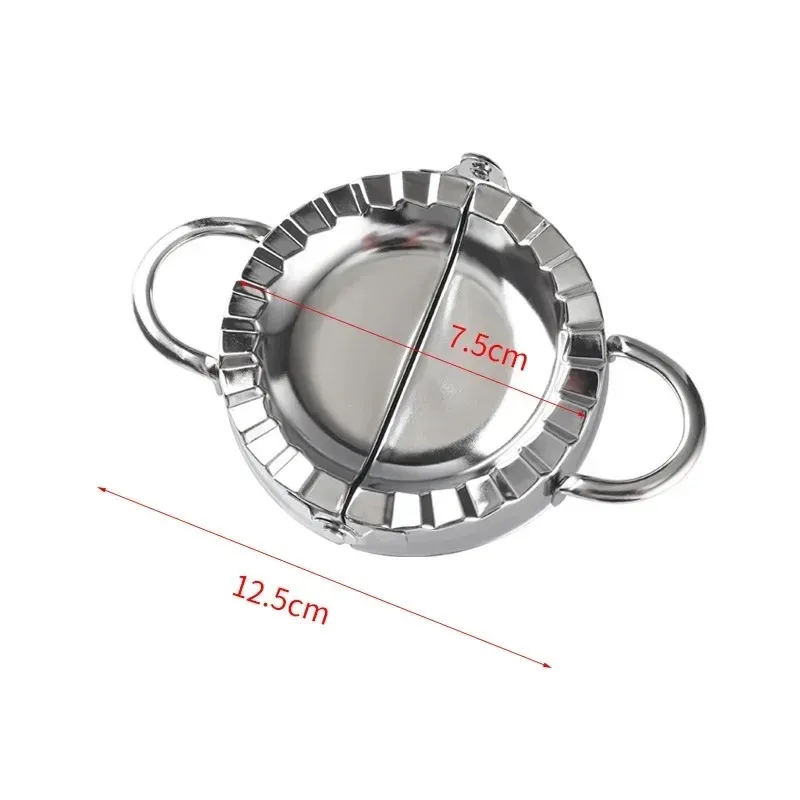 Stainless Steel Dumpling Maker Dumpling Skin Mold Ravioli Maker image 4