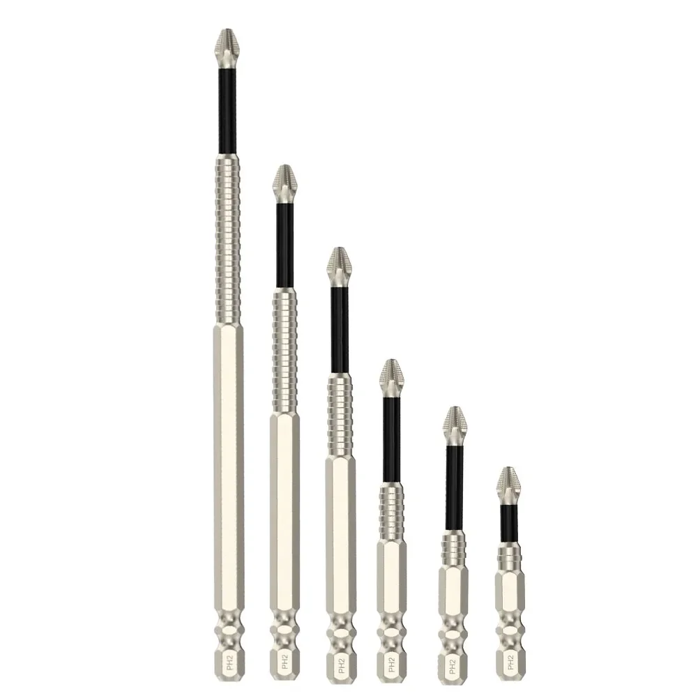 For Hand Drills For Electric Screwdrivers BIT Bit Anti Slip Screwdriver Bit Alloy Steel PH2 Cross Screwdriver Bit