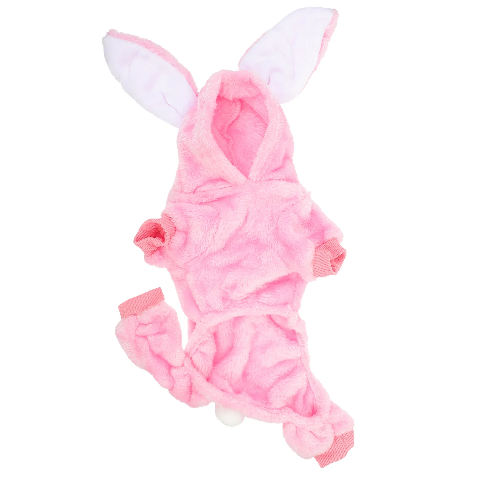 

Coral Fleece Pet Clothes for Cat Dog Adorable Rabbit Ear Warm Costume Easy to Wear Comfortable for Outdoor Walking Party Photo