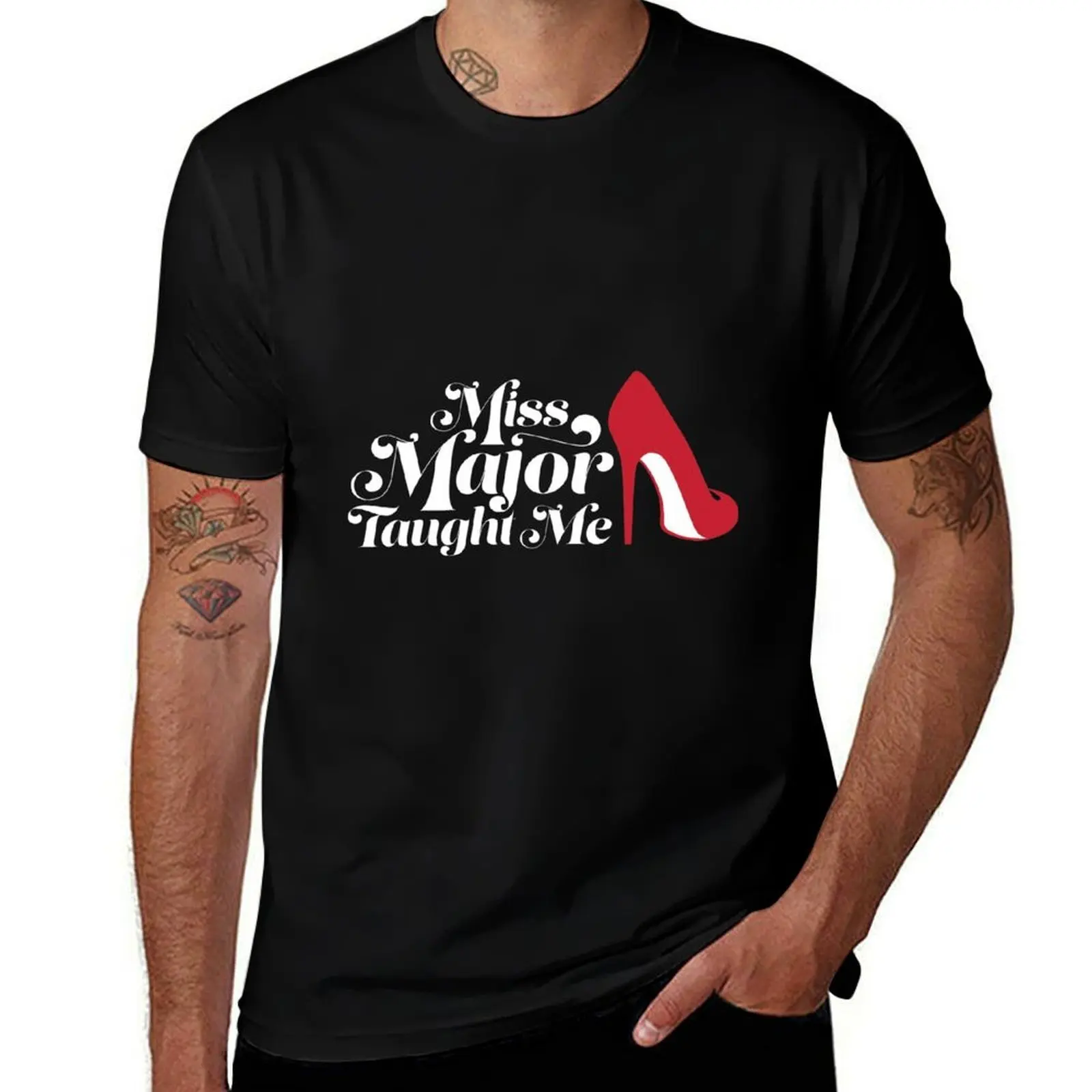 Miss Major Taught Me T-Shirt Festival Short Sleeve T-Shirt