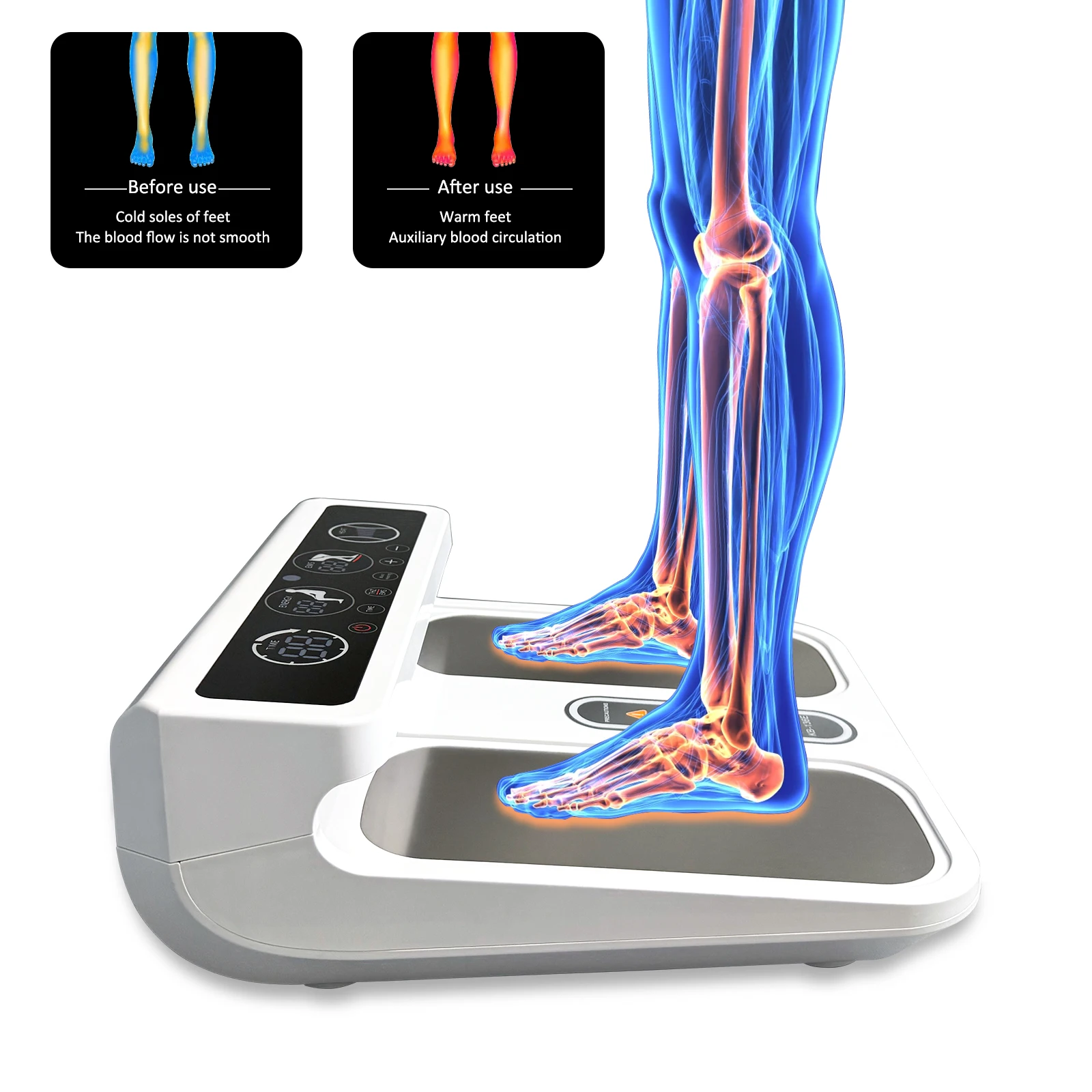 2026 New Version Terahertz P90 Terahertz Electromagnetic Foot Health Device Terahertz P90 Foot Massager Machine