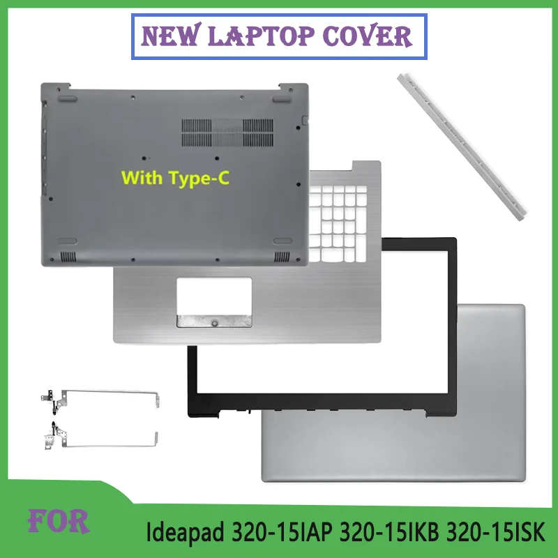 NEW Shell For Ideapad 320-15 330-15 Series 320-15IKB 320-15ISK 320-15ABR  LCD Back Cover/Front Bezel/Palmrest/Bottom Case Hinges