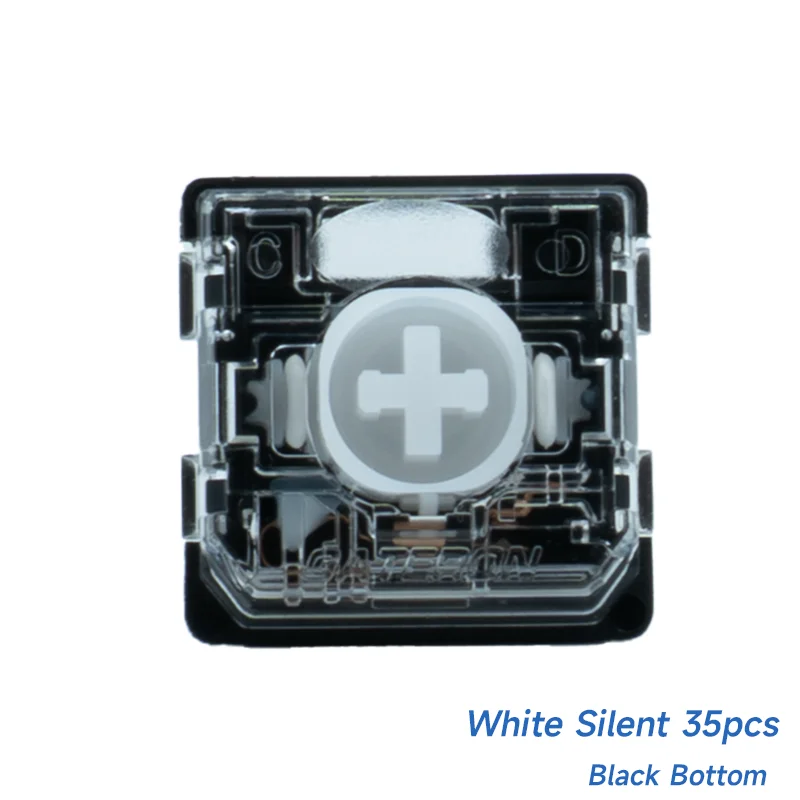 GATERON KS-33 Low Profile 3.0-serie toetsenbordschakelaar, 5-pins mechanische toetsenbordschakelaar, tactiel lineair, voor NuPhy-toetsenborden, gaming.