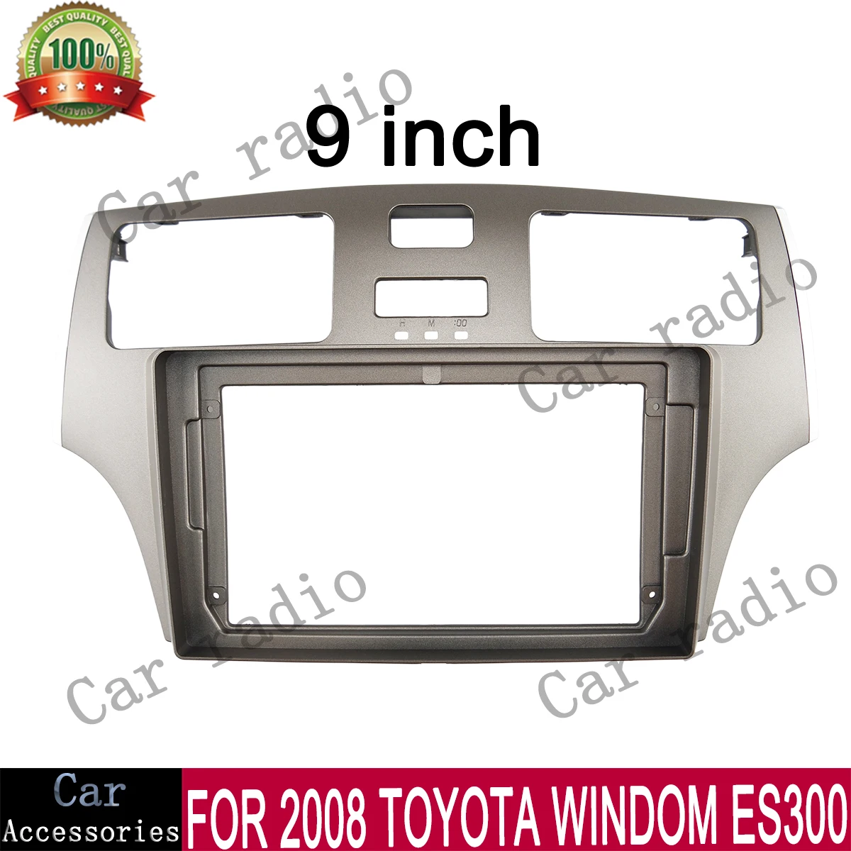 For 2008 TOYOTA WINDOM ES300 9 Inch Car Radio Android Stereo Frame Player Head Unit Fascia Panel Dash Board Cover