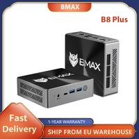 BMAX B8 Plus Mini PC, Intel Core i5-12600H 12 Cores Max 4.5GHz, 24GB LPDDR5 RAM 512GB SSD, 2.4/5GHz WiFi Bluetooth 5.0, 2*HDMI 2