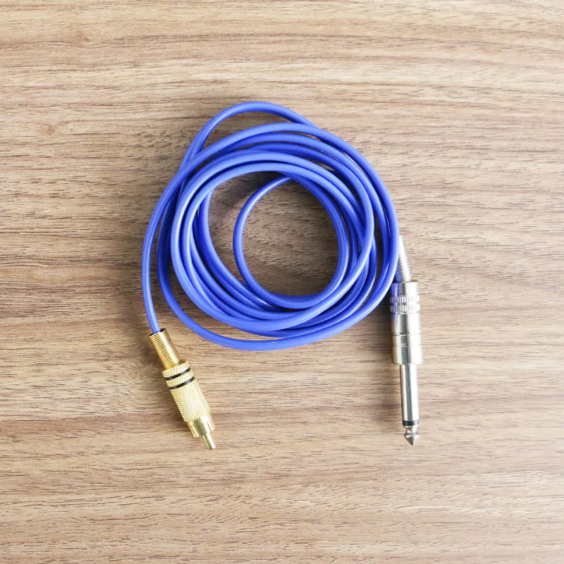 

Tattoo Supplies Right Angle Tattoo Clip Cord RCA Cable Line Connector Tattoo Machine Power Supply Accessory