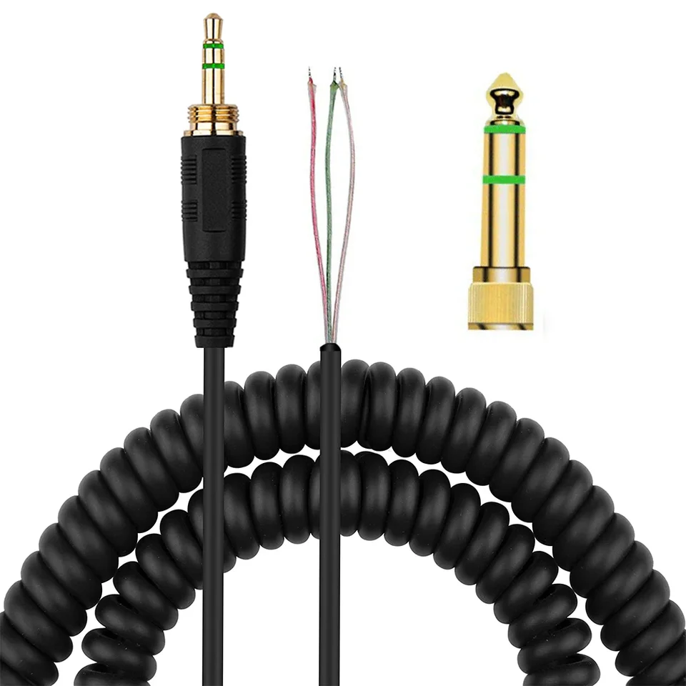 Replacement Cable Extension Spring Coiled Cord for Audio-Technica