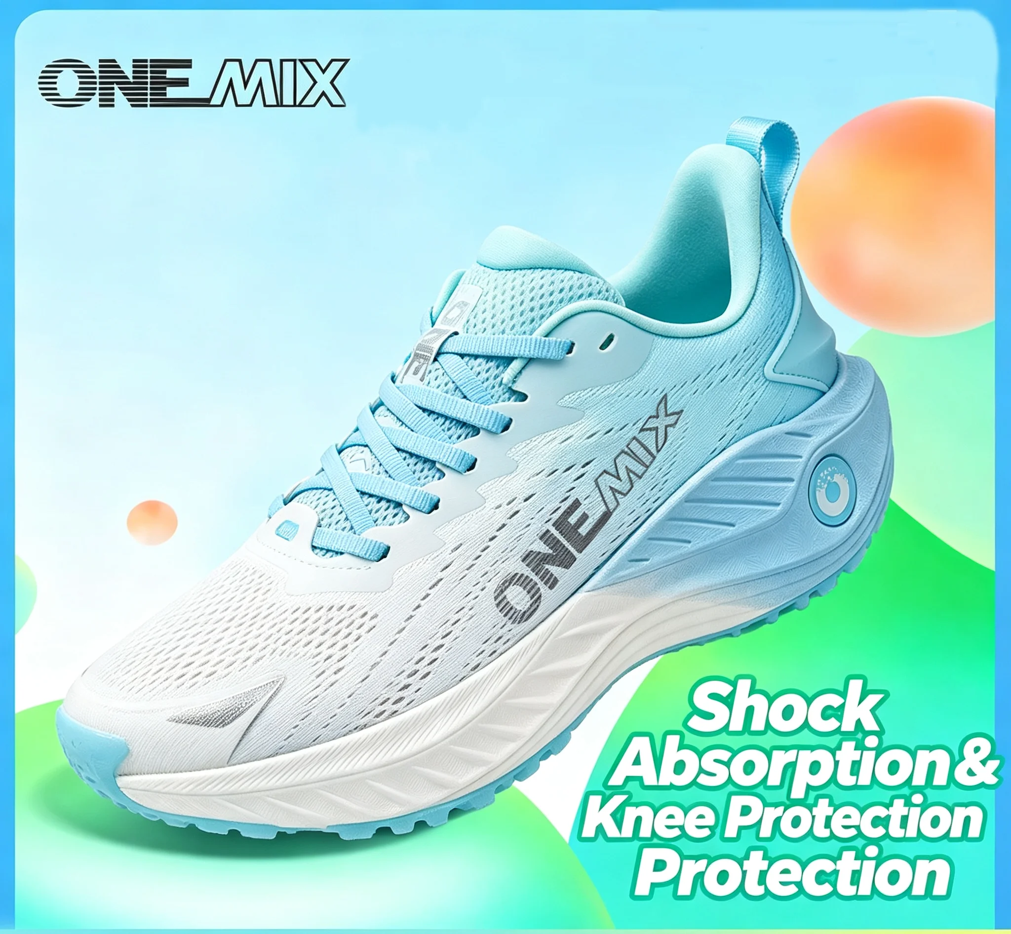 ONEMIX Casual Running Shoes Breathable Summer Jogging Shoes Men Lightweight Women Gym Shoes Male Cushion Sports Shoes 24208