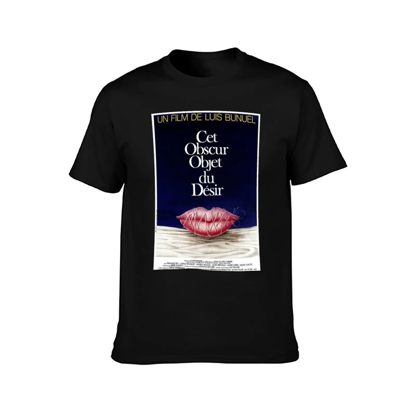 Cet Obscur Objet du Désir - That Obscure Object of Desire T-Shirt Standard Fit Solid Tee Shirt T-Shirt