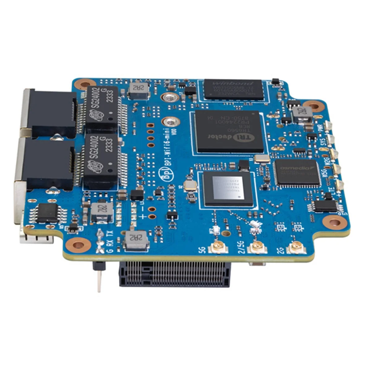 Papan Router Pintar untuk Banana Pi BPI-WIFI6 Mini Router Open Source TR6560 TR5220 Wifi SOC Dual Core ARM Cortex-A9 1.2GHz