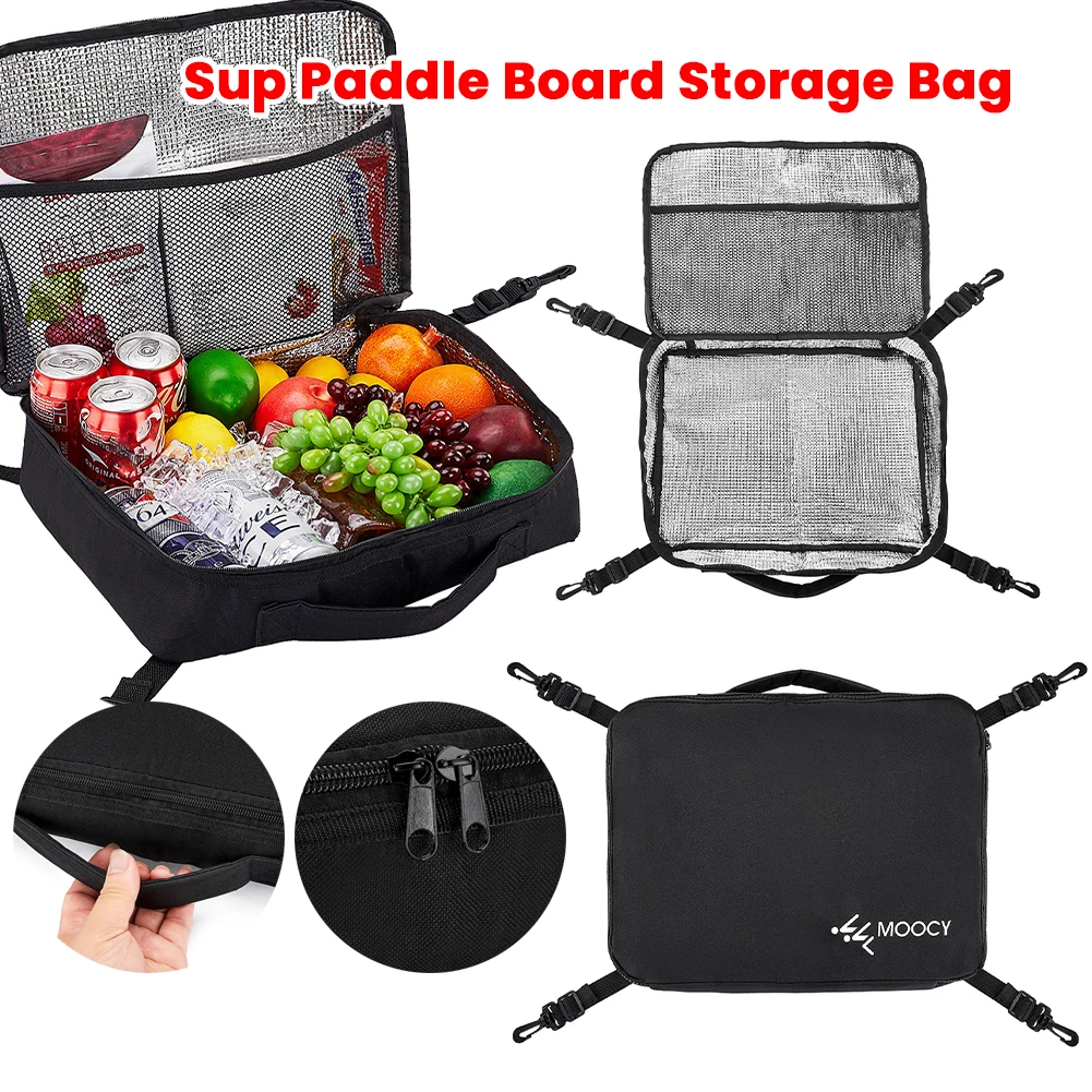 

Портативная сумка-холодильник для палубы, водонепроницаемая сумка для аксессуаров для доски для серфинга, сумка-холодильник для доски для серфинга, кемпинга, каяка