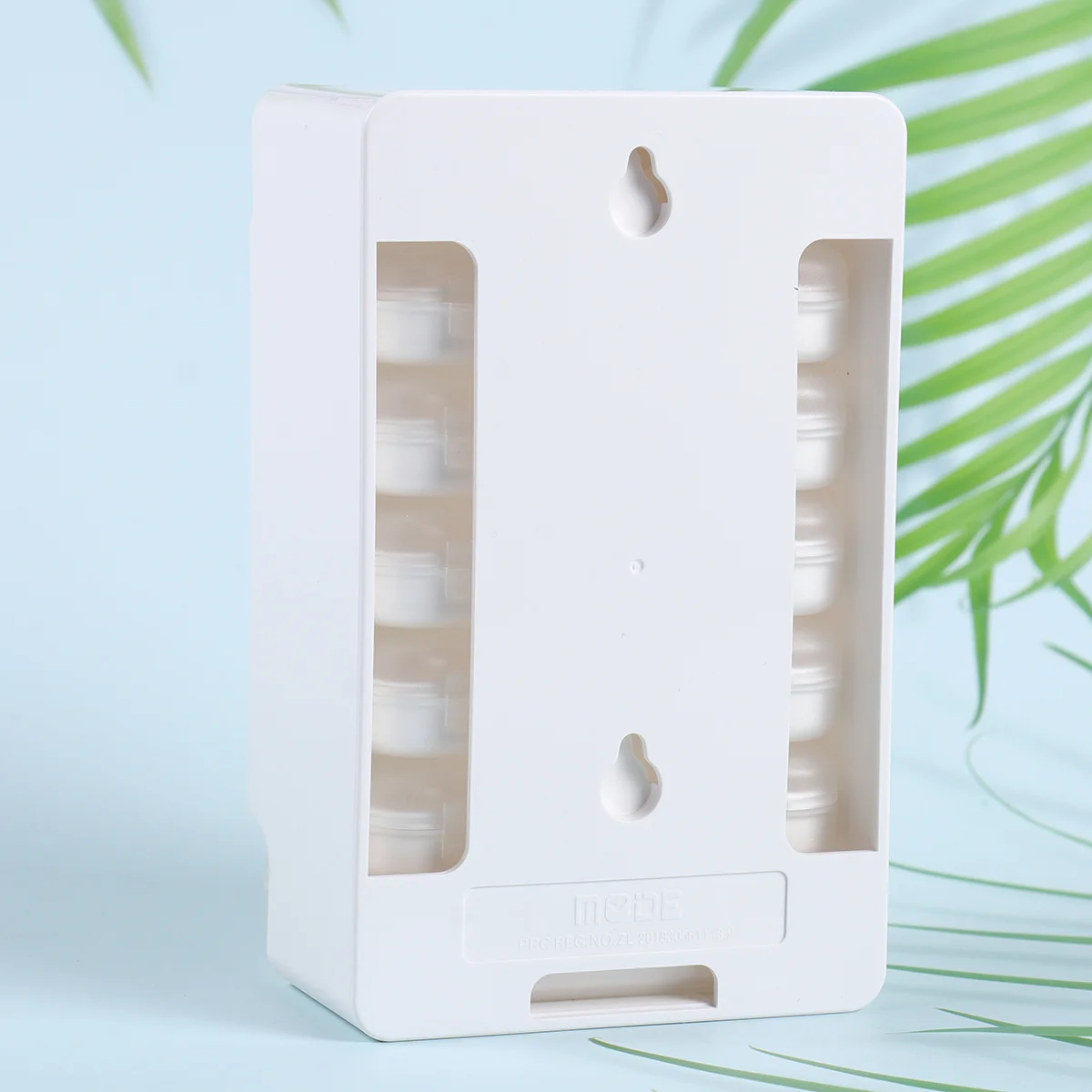 

1 комплект, портативный 7-слойный чехол для хранения лекарств с 42 отделениями, дорожный органайзер для таблеток, прочный чехол из АБС-пластика, полипропилена