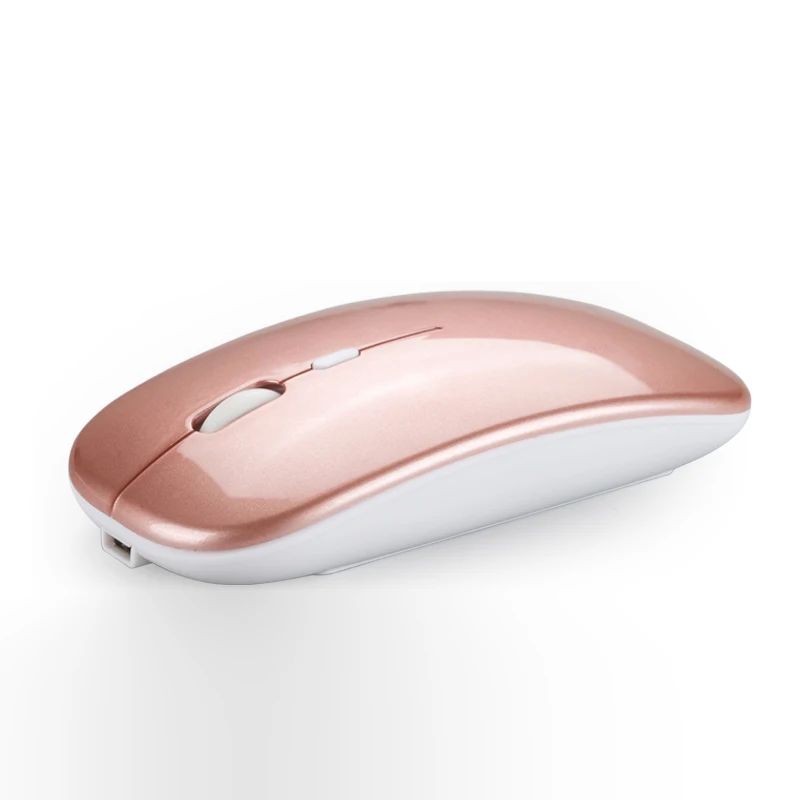Mouse Wirelesss 2 In 1 Wireless Dual Mode Optical Mouse 2.4G Mouse Ergonomic Portable Rechargeable Mice For laptop