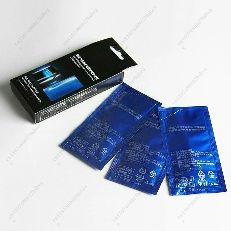 Original WES4L WES4L03 Shaver Cleaning for Razor Each Package 3bags*15ML Inside
