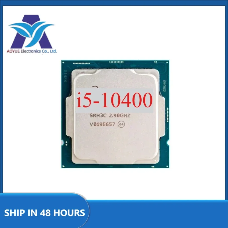 1pcs Intel Core i5-10400 i5 10400 2.9 GHz Six-Core Twelve-Thread CPU Processor L2=1.5M L3=12M 65W LGA 1200