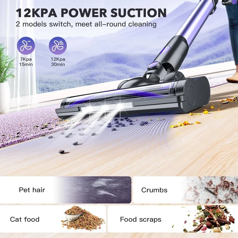 Super Suction Wireless Handheld Vacuum Cleaners 180W Suction Power Cordless Stick Vacuum Cleaner For Pet Home 0.9L Dust Cup New